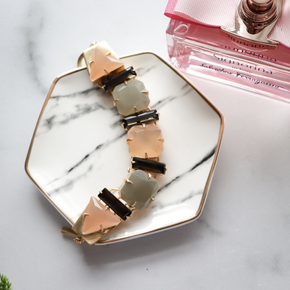 Vince Camuto Jewelry - VINCE CAMUTO gemstone gold chunky bracelet peach